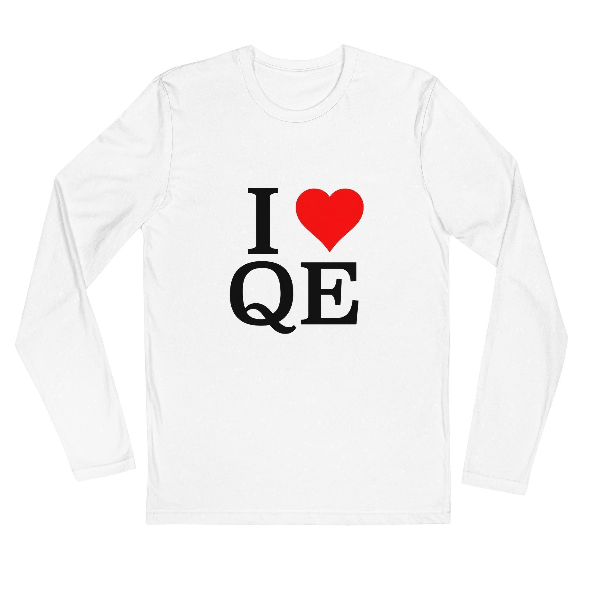 I Love QE Long Sleeve T-Shirt - InvestmenTees