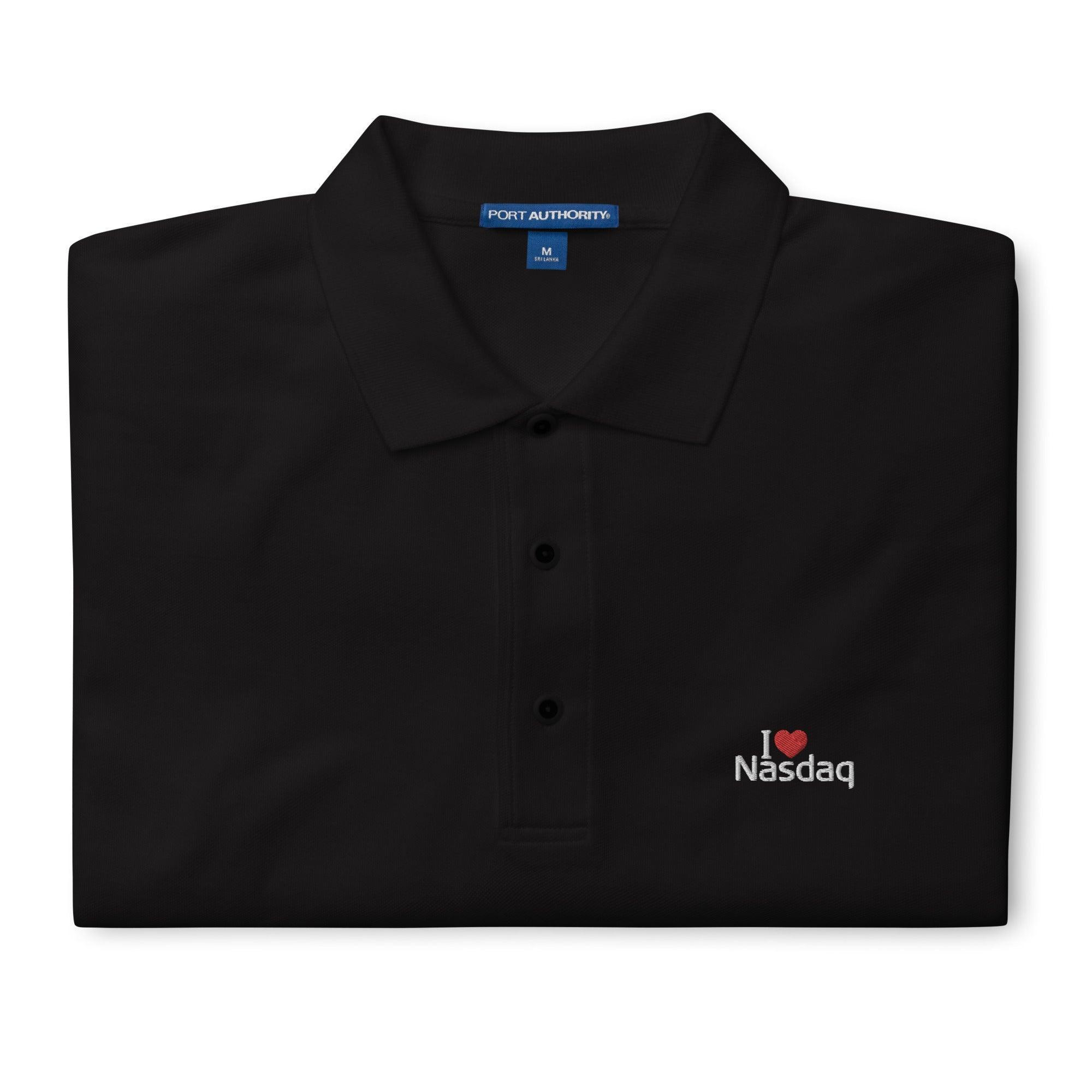 I LUV Nasdaq Polo Shirt - InvestmenTees