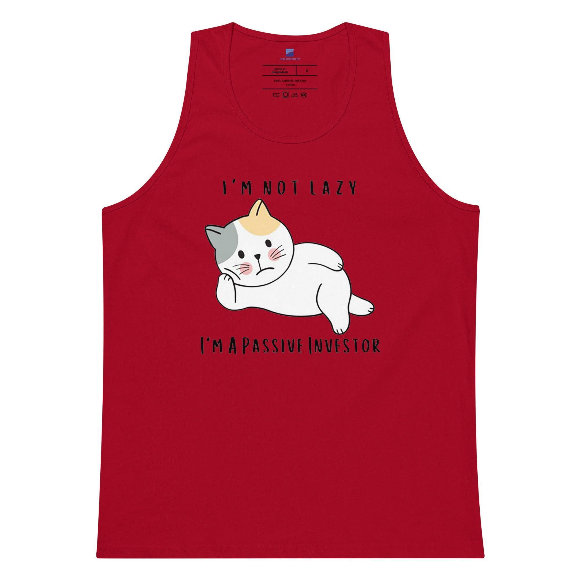 I'm A Passive Investor Tank Top - InvestmenTees
