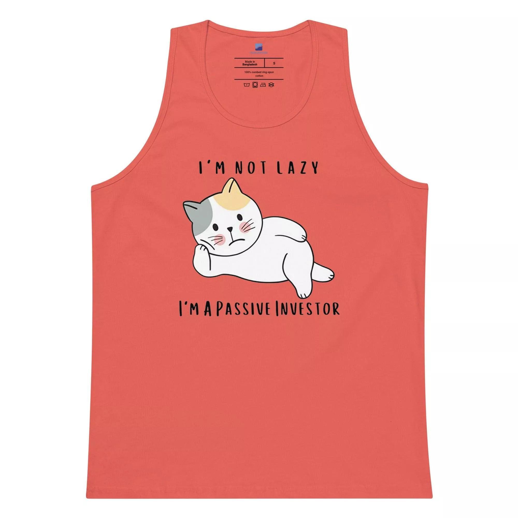 I'm A Passive Investor Tank Top - InvestmenTees