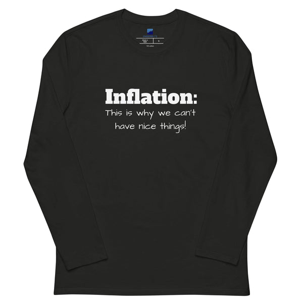 Inflation Long Sleeve T-Shirt - InvestmenTees