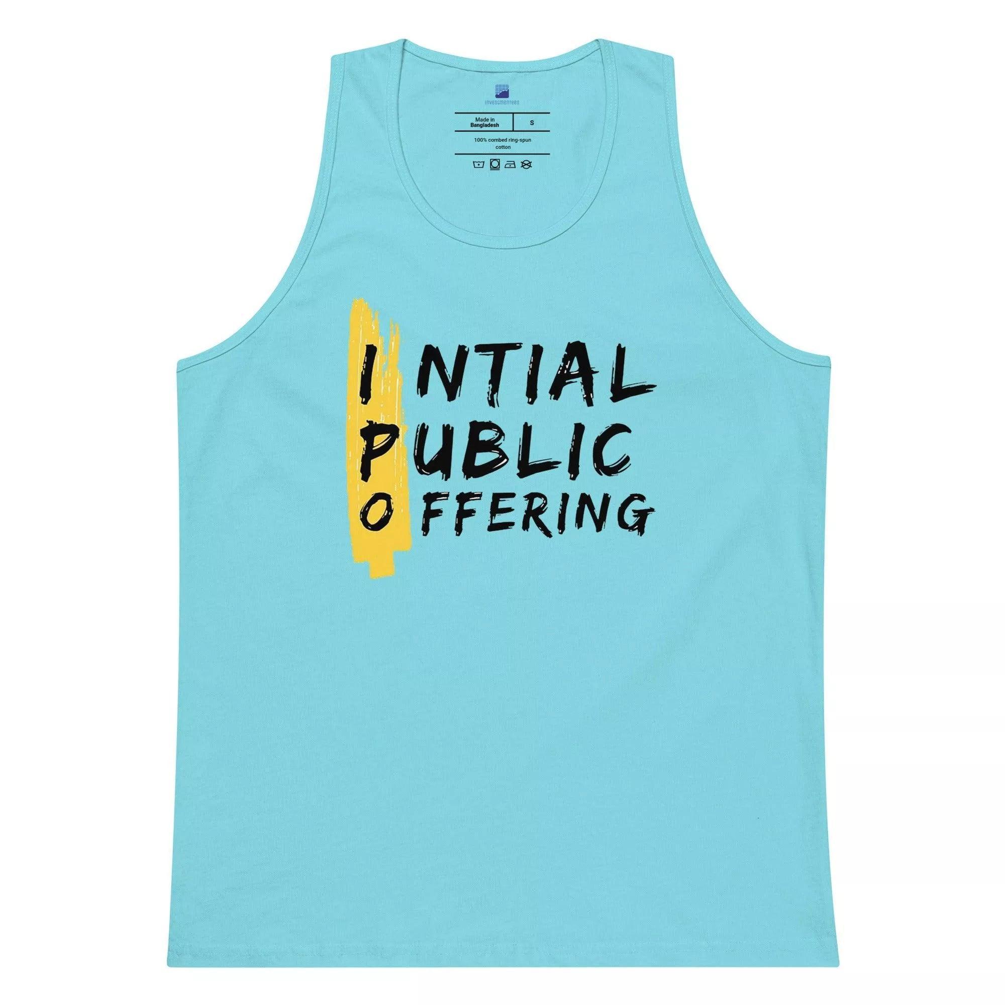 Initial Public Offering | IPO Tank Top - InvestmenTees