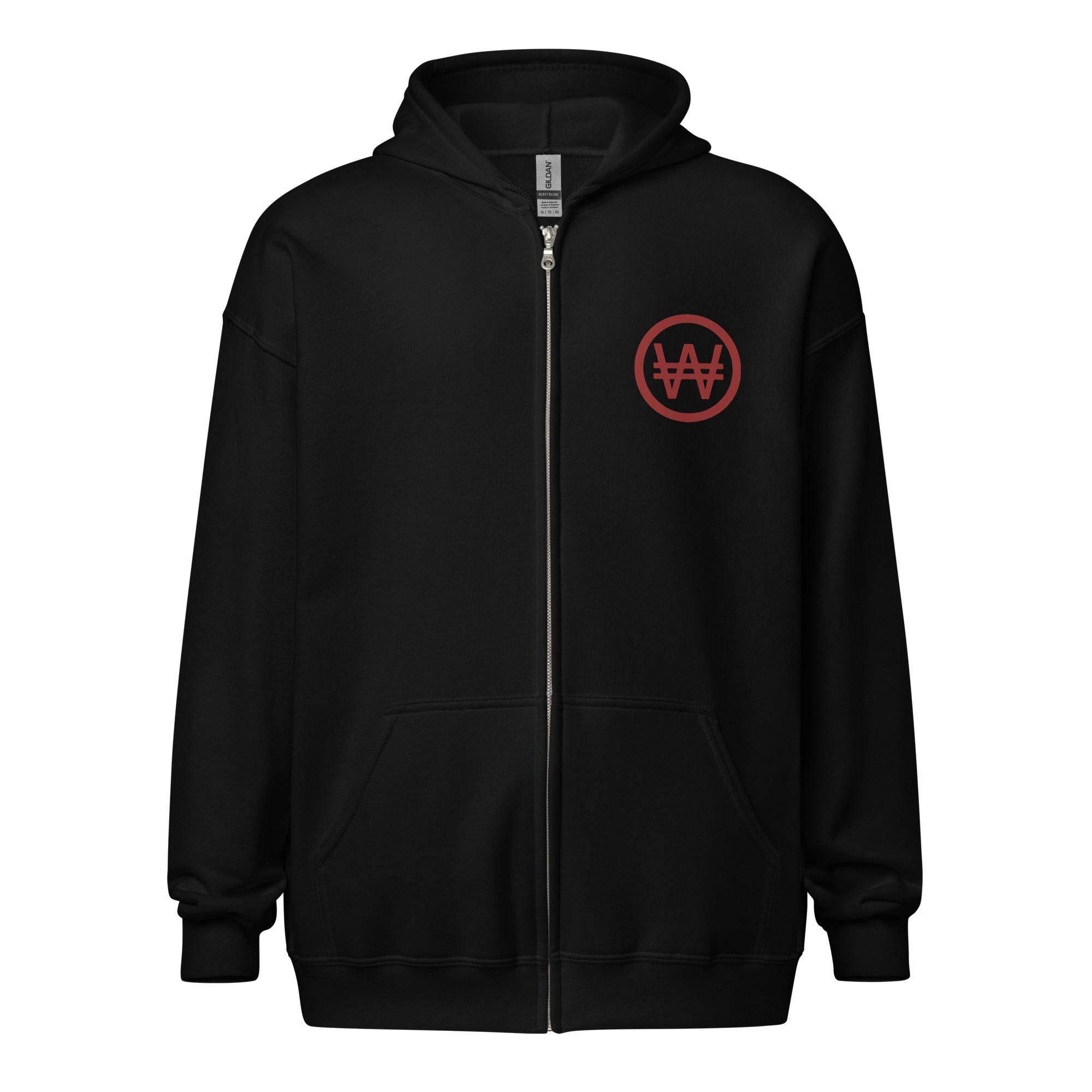 International Money Zip Up Hoodie - InvestmenTees