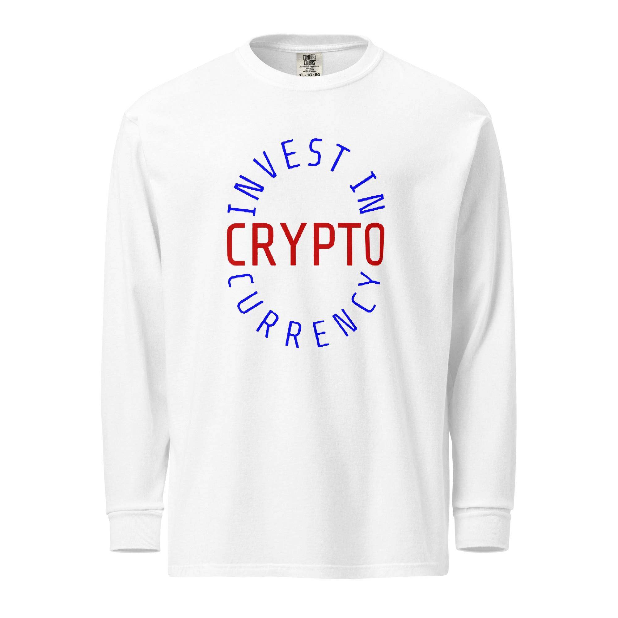 Invest In Crypto Long Sleeve T-Shirt - InvestmenTees