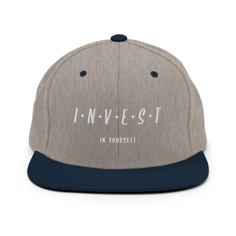 Invest In Yourself | Finance Snapback Hat - InvestmenTees