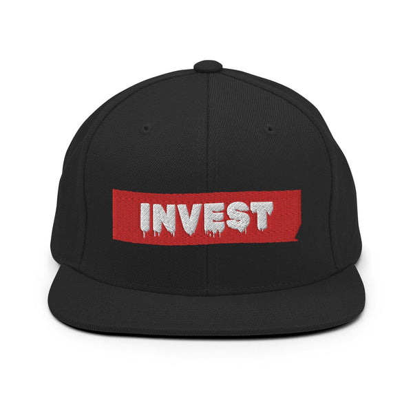 Invest Snapback Hat - InvestmenTees