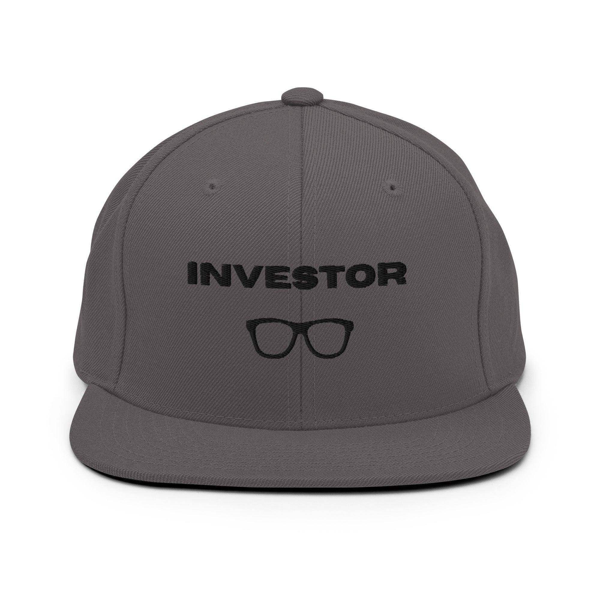 Investors | Finance View Snapback Hat - InvestmenTees