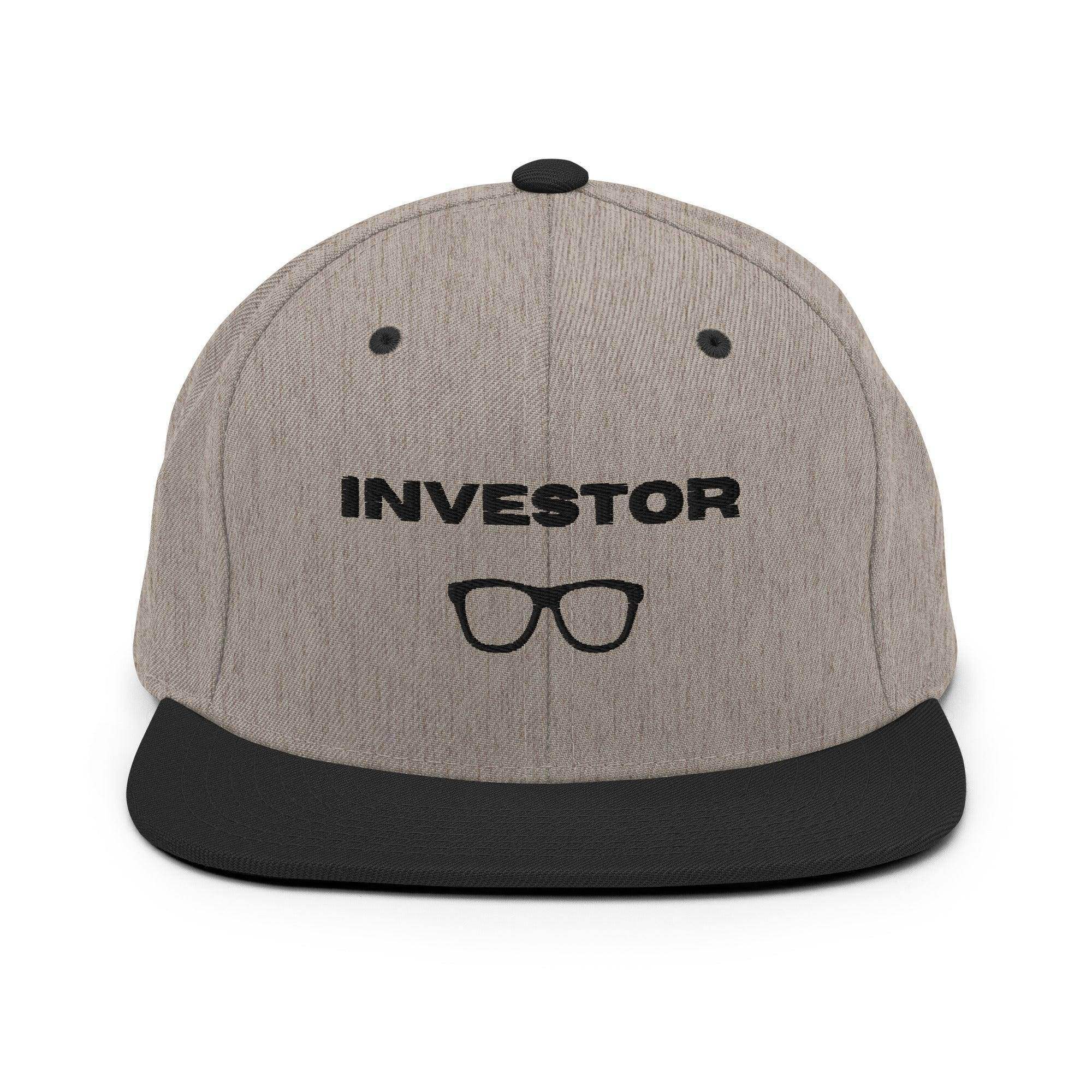 Investors | Finance View Snapback Hat - InvestmenTees