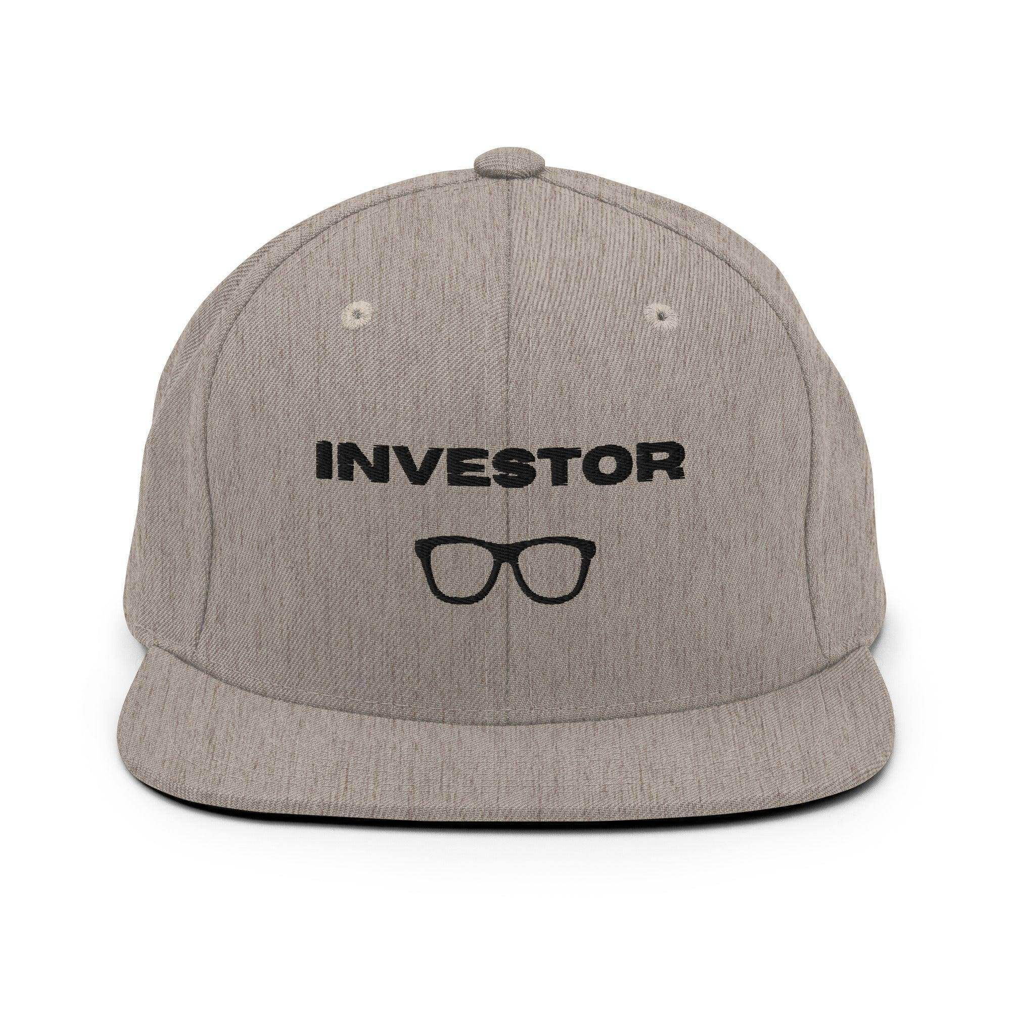 Investors | Finance View Snapback Hat - InvestmenTees