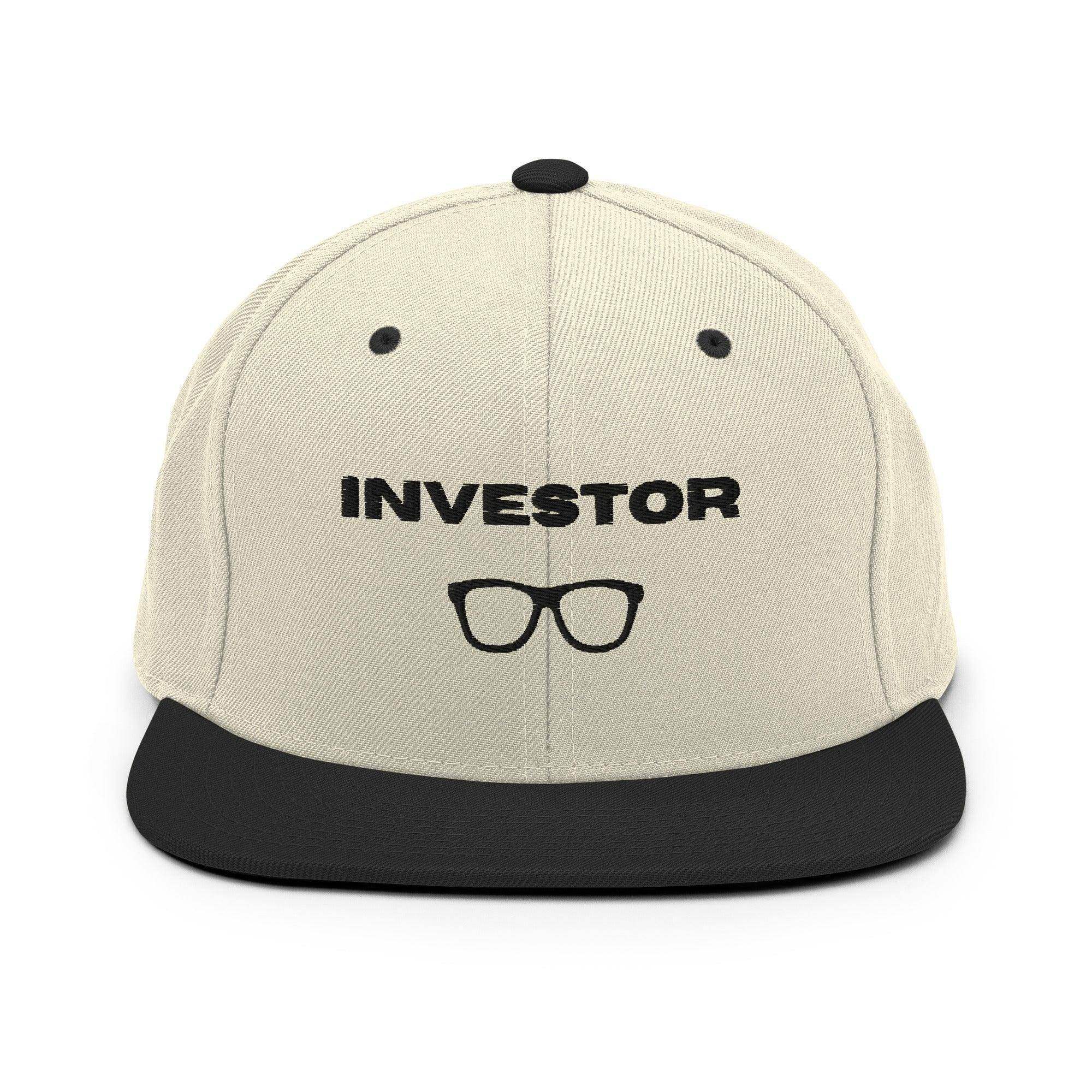 Investors | Finance View Snapback Hat - InvestmenTees