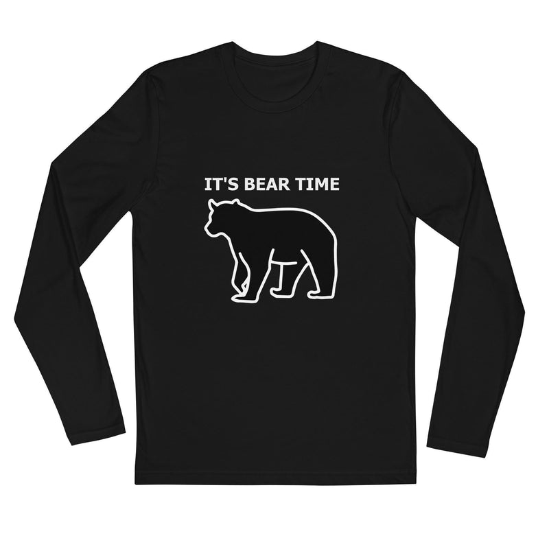 Its Bear Time Long Sleeve T-Shirt - InvestmenTees