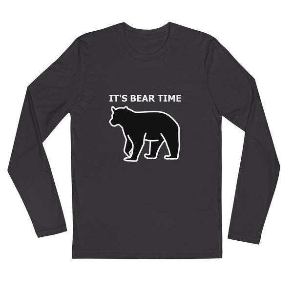 Its Bear Time Long Sleeve T-Shirt - InvestmenTees
