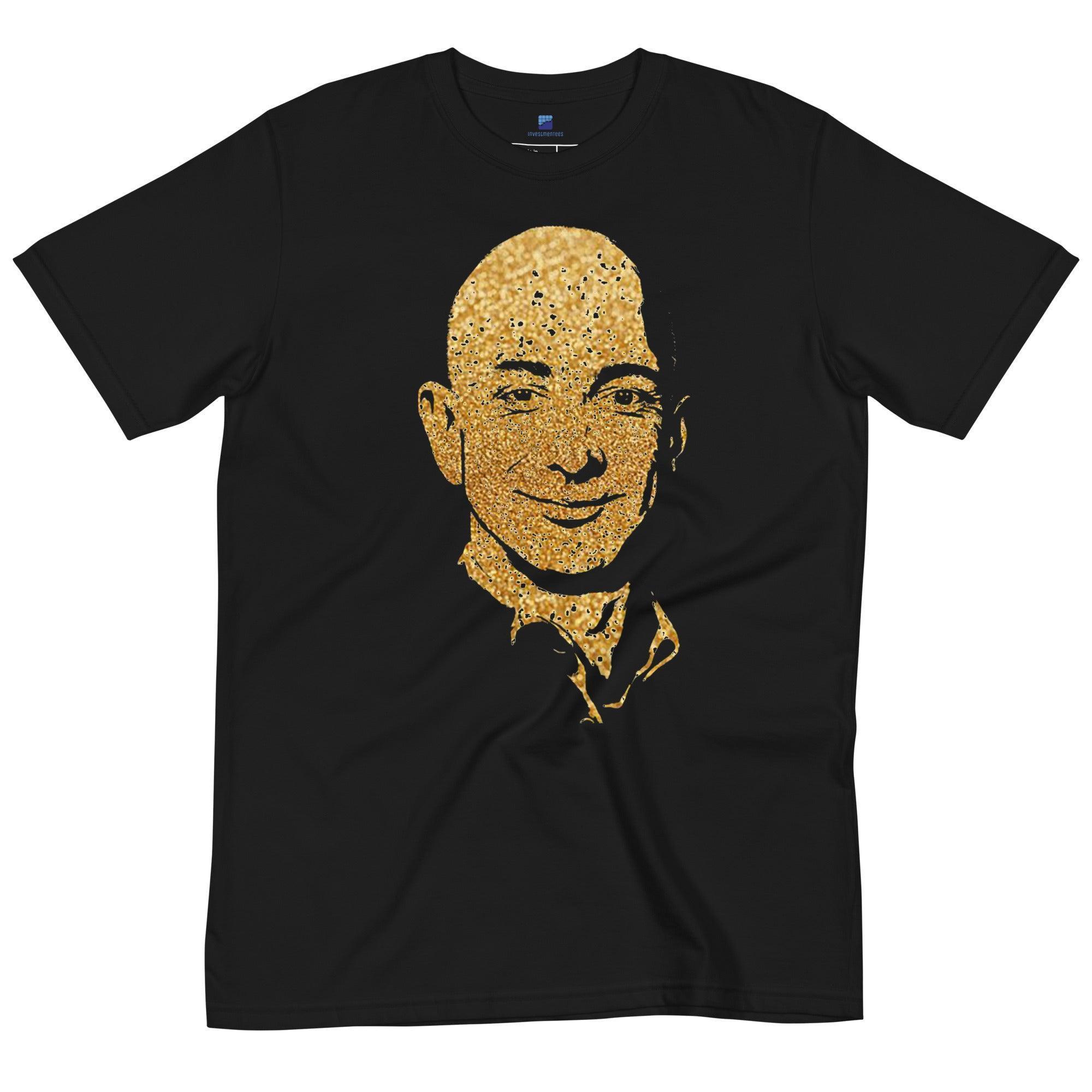 Jeff Bezos Gold T-Shirt - InvestmenTees