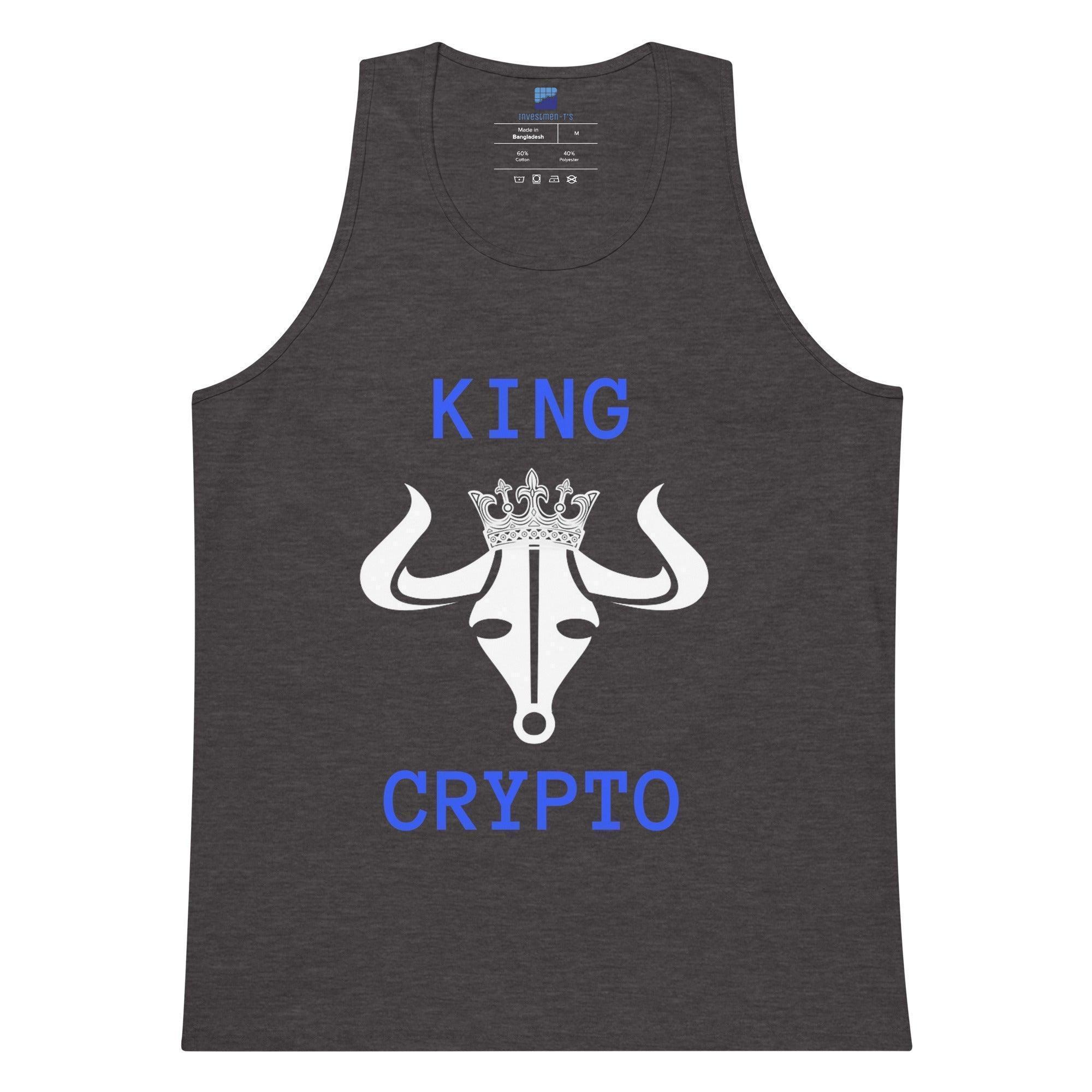 King Crypto Tank Top - InvestmenTees