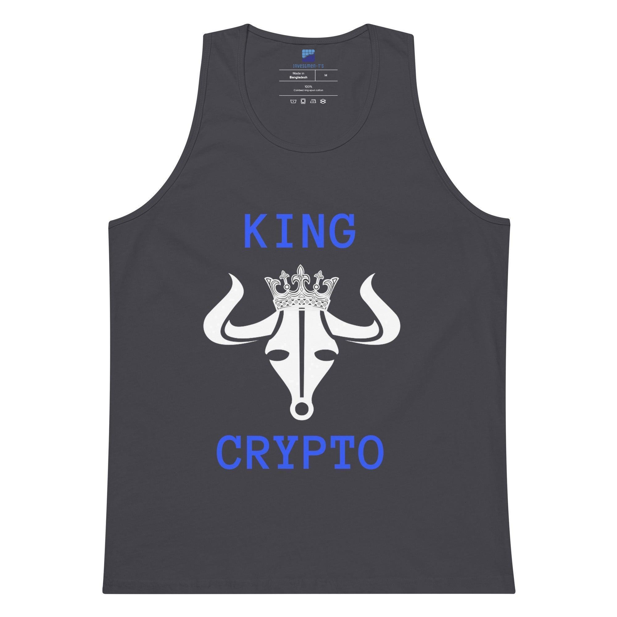 King Crypto Tank Top - InvestmenTees