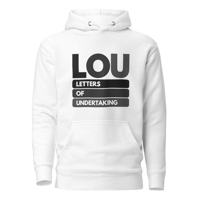 L.O.U. Letter of Undertaking Pullover Hoodie - InvestmenTees