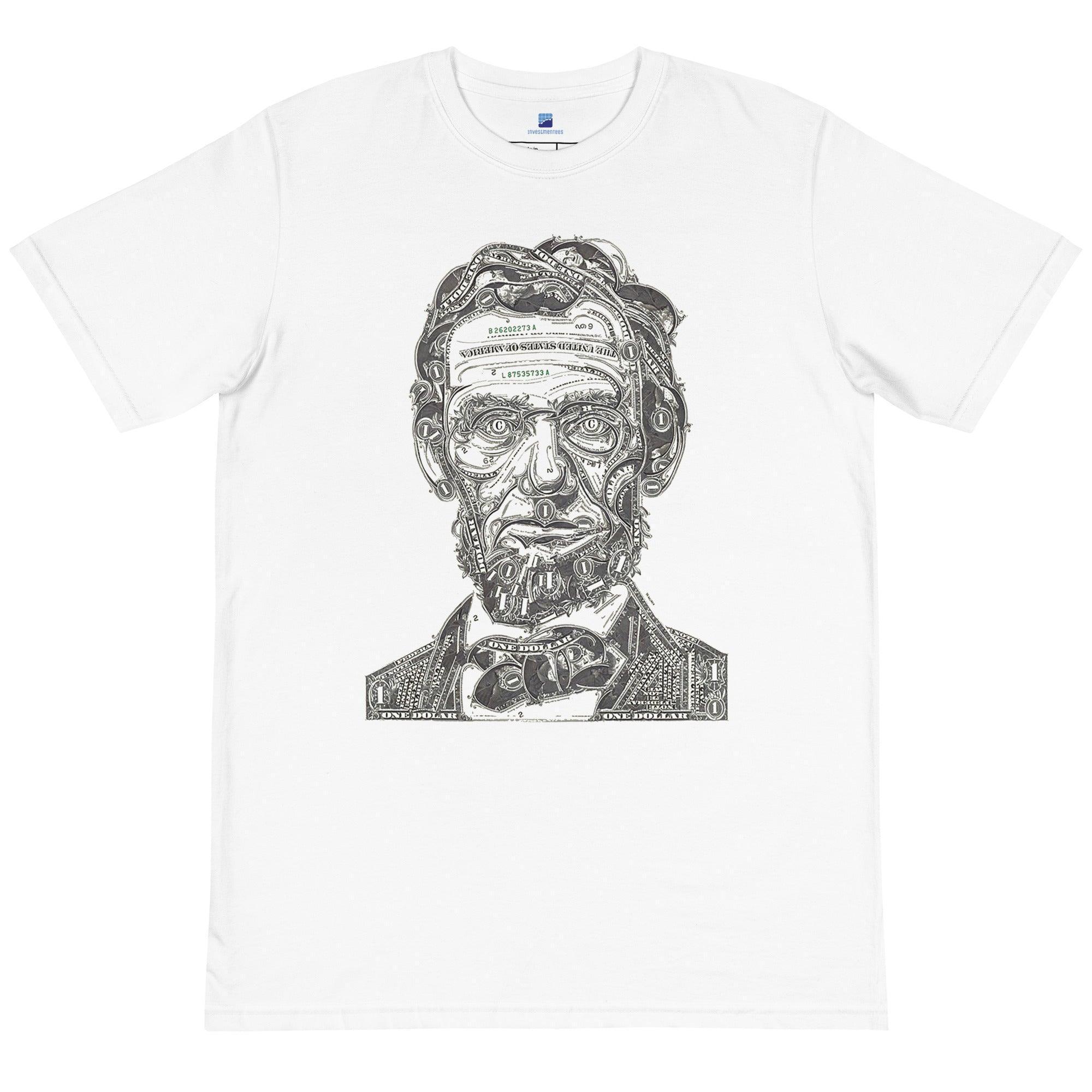 Lincoln Money Art T-Shirt - InvestmenTees