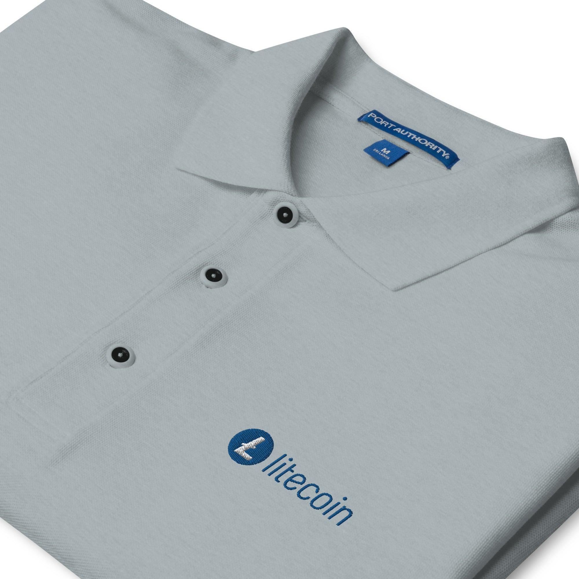 LiteCoin L Polo Shirt - InvestmenTees