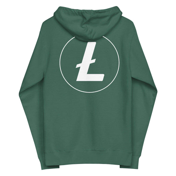 Litecoin-ZH Zip Up Hoodie - InvestmenTees