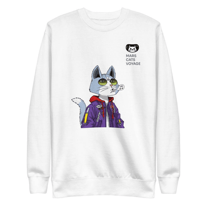 Mars Cats Voyage 1 Sweatshirt - InvestmenTees
