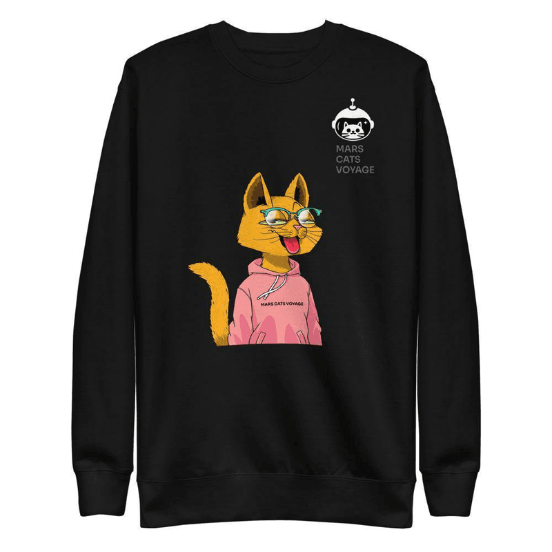 Mars Cats Voyage 2 Sweatshirt - InvestmenTees