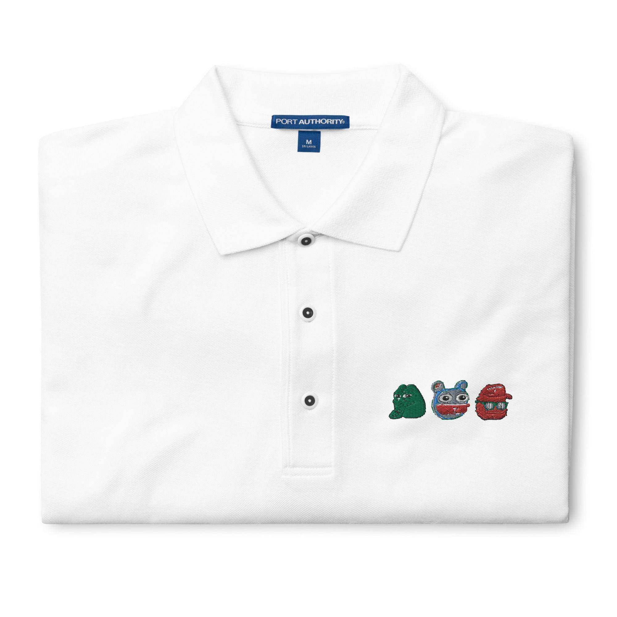 Meme Coins Polo Shirt - InvestmenTees