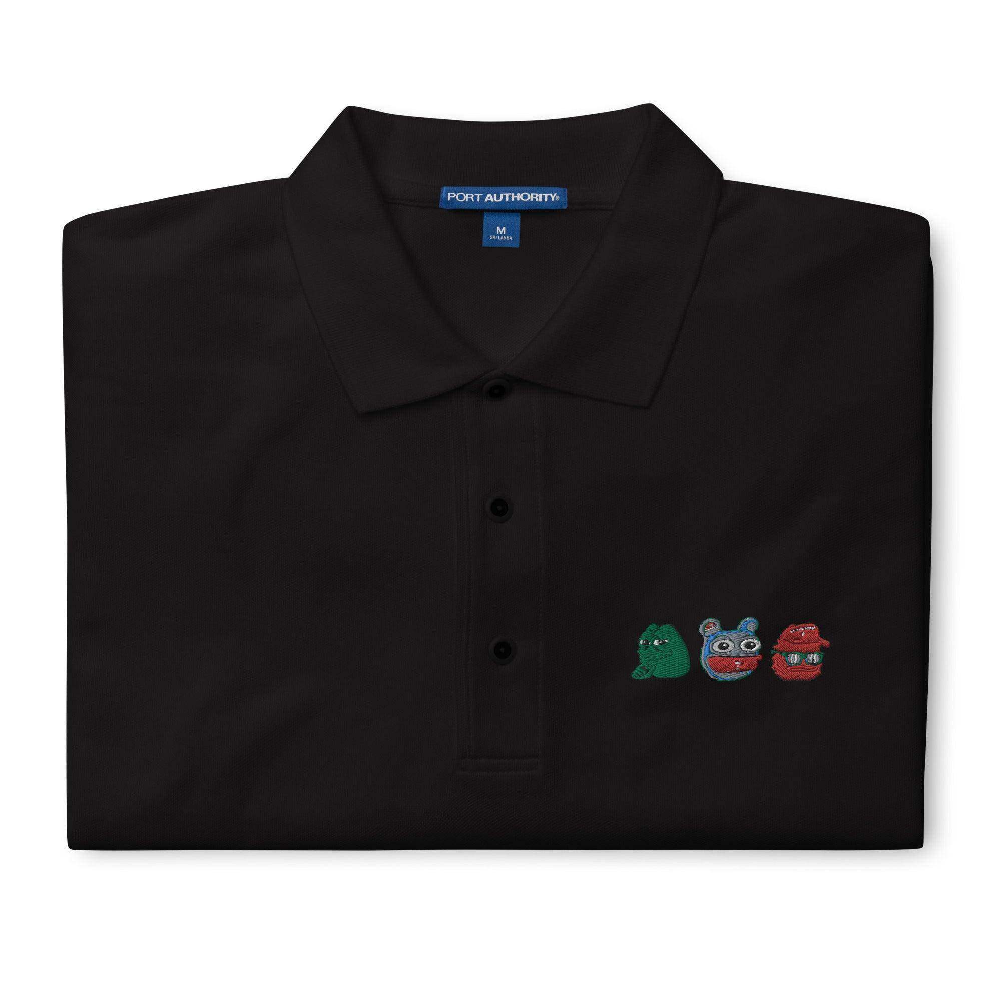 Meme Coins Polo Shirt - InvestmenTees