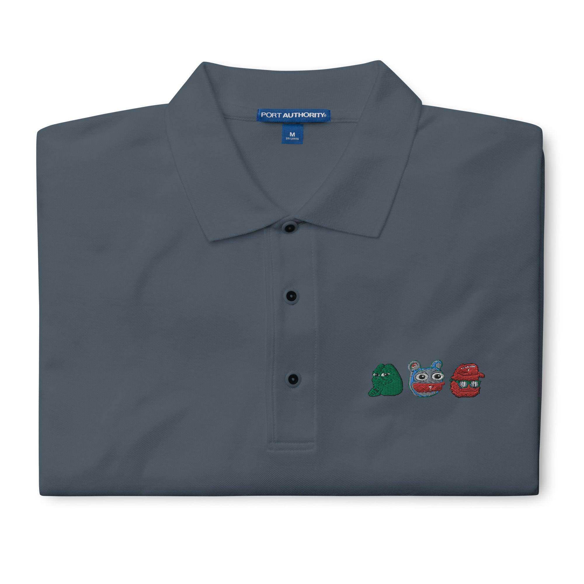 Meme Coins Polo Shirt - InvestmenTees