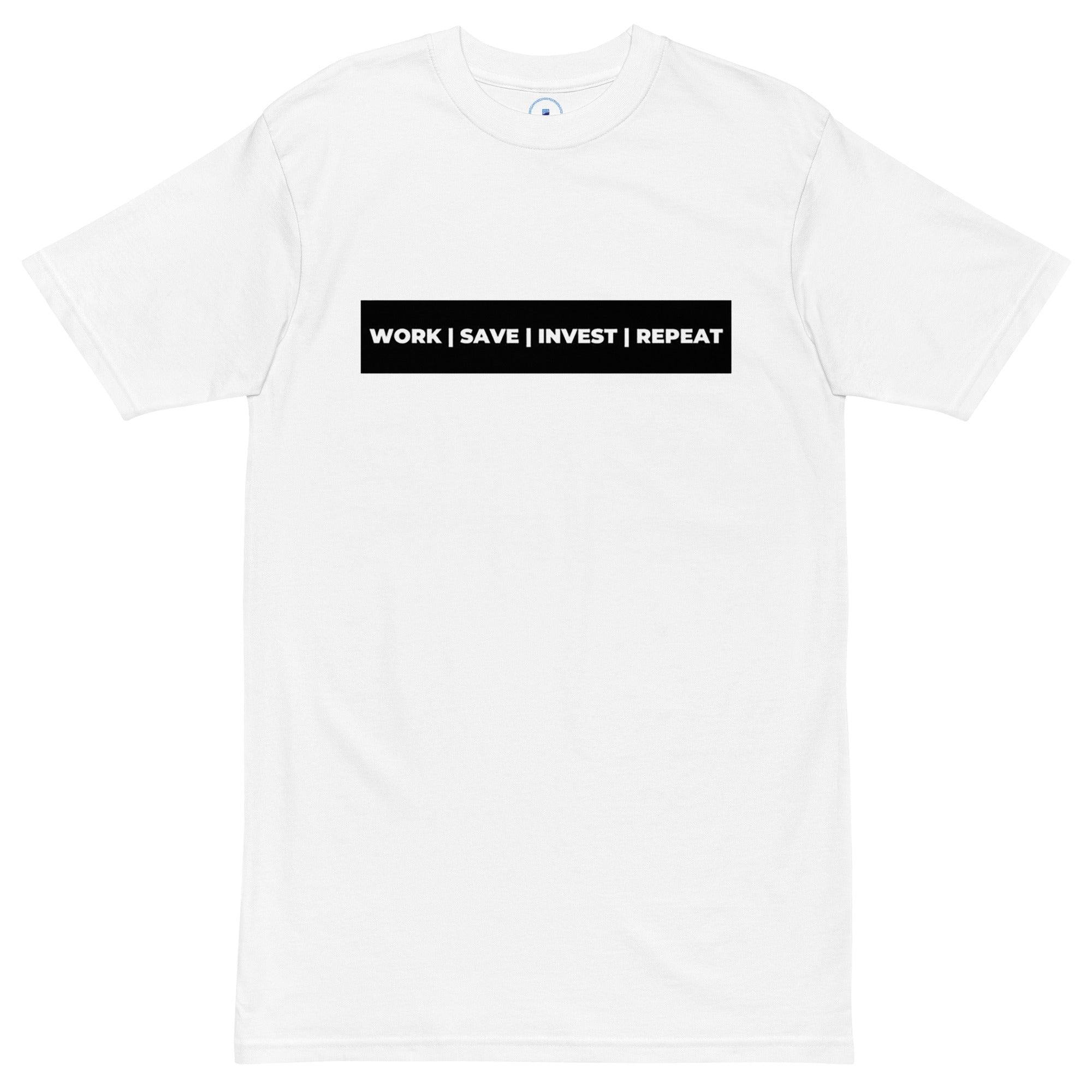 Work | Save | Invest | Money Grow T-Shirt