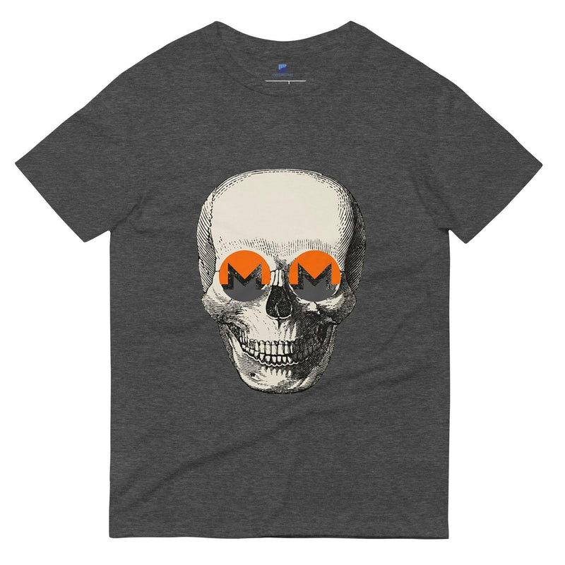 Monero Coin Skull T-Shirt - InvestmenTees