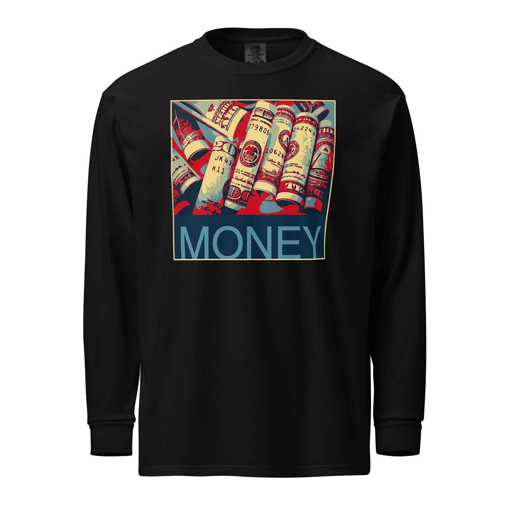 Money | Bills Long Sleeve T-Shirt - InvestmenTees