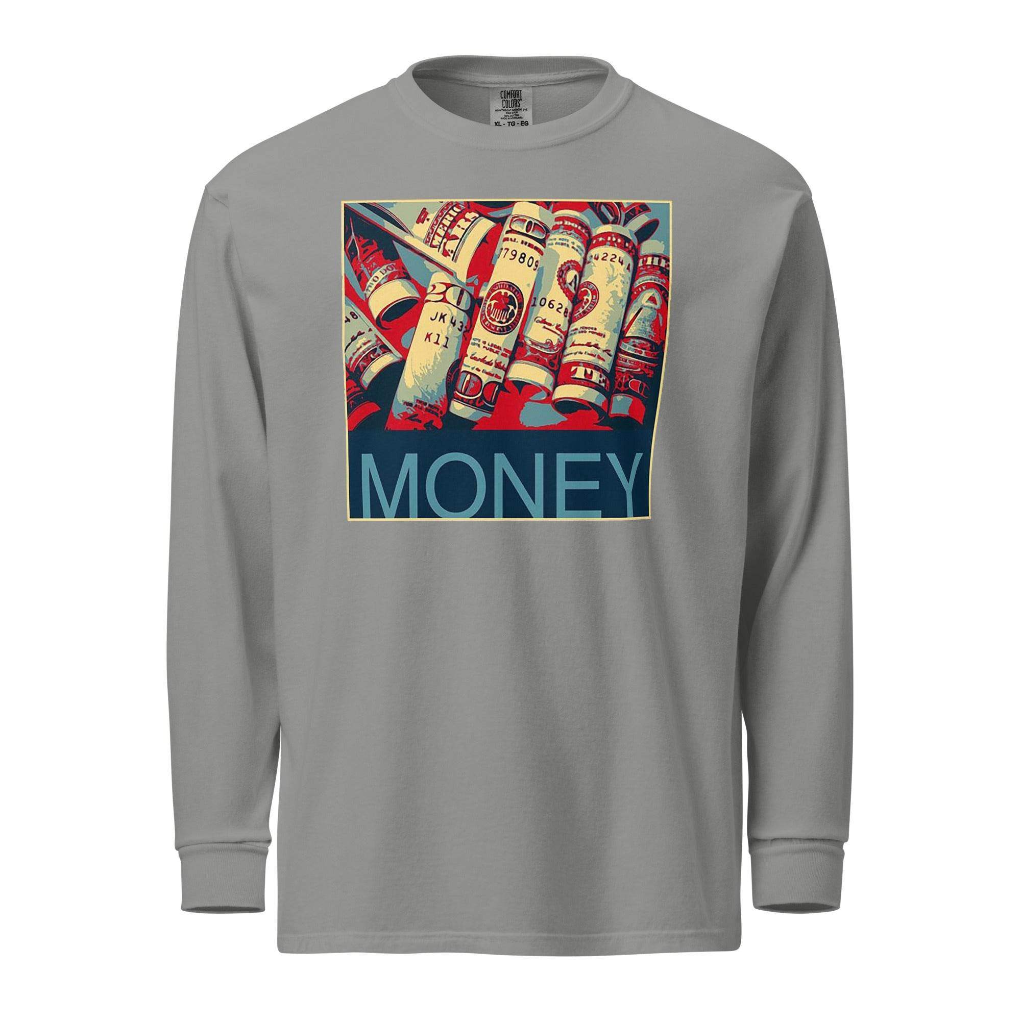 Money | Bills Long Sleeve T-Shirt - InvestmenTees