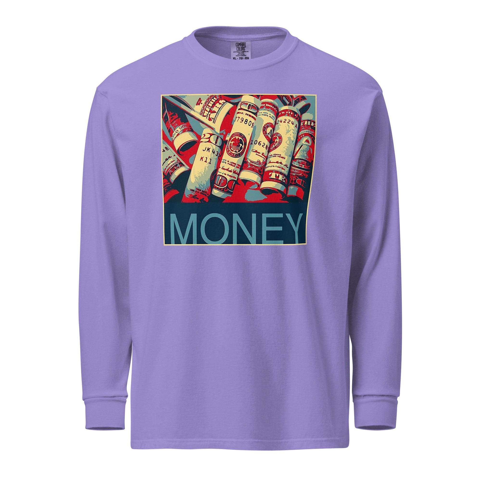 Money | Bills Long Sleeve T-Shirt - InvestmenTees