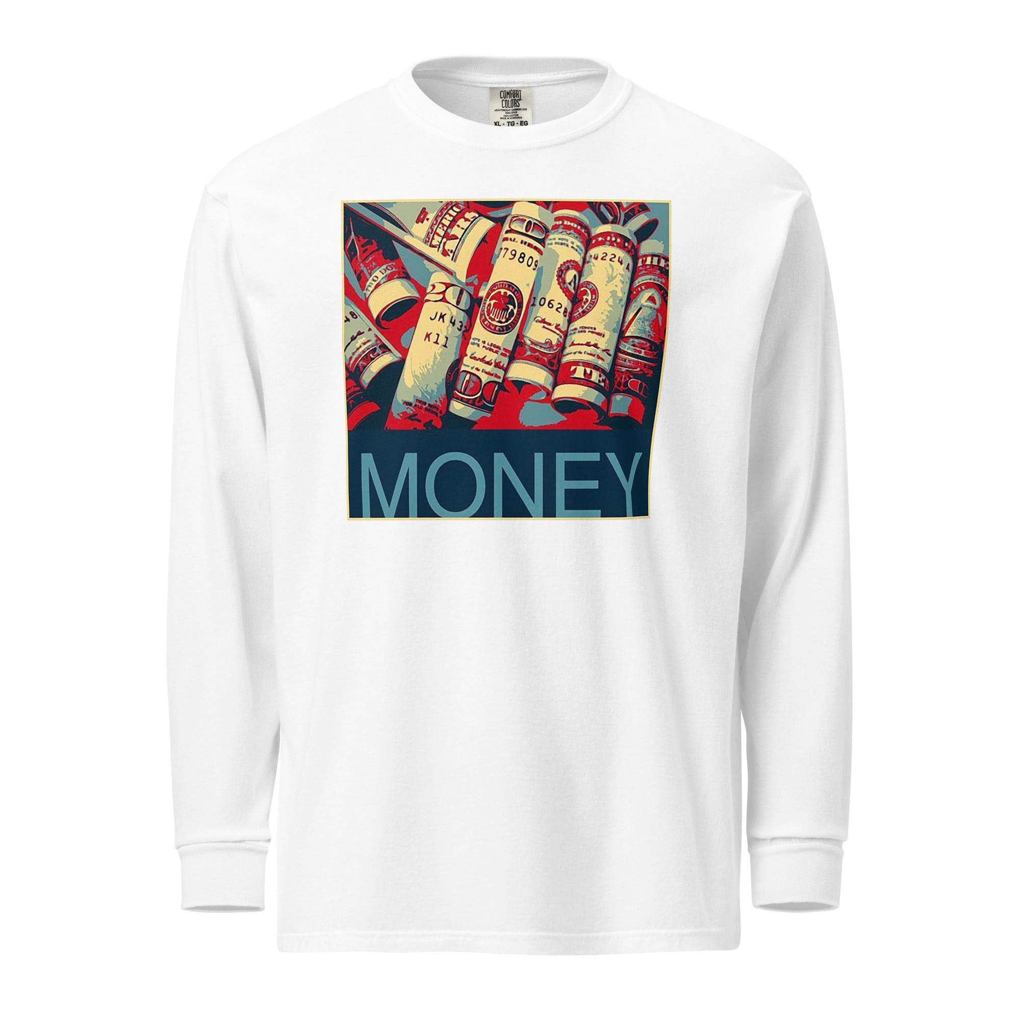 Money | Bills Long Sleeve T-Shirt - InvestmenTees