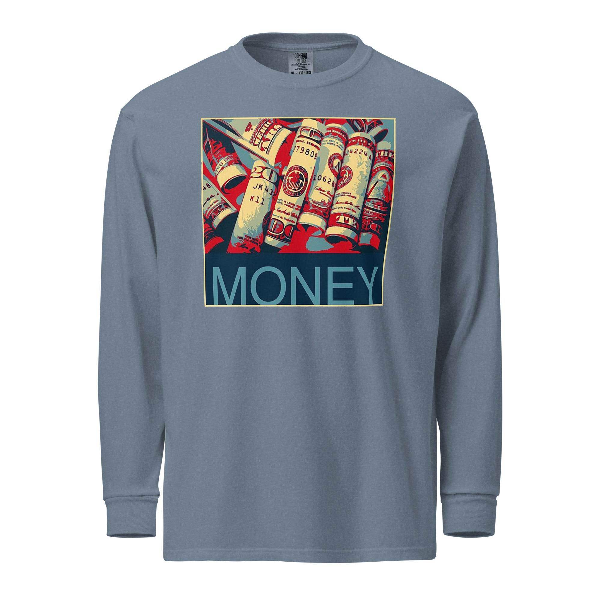 Money | Bills Long Sleeve T-Shirt - InvestmenTees