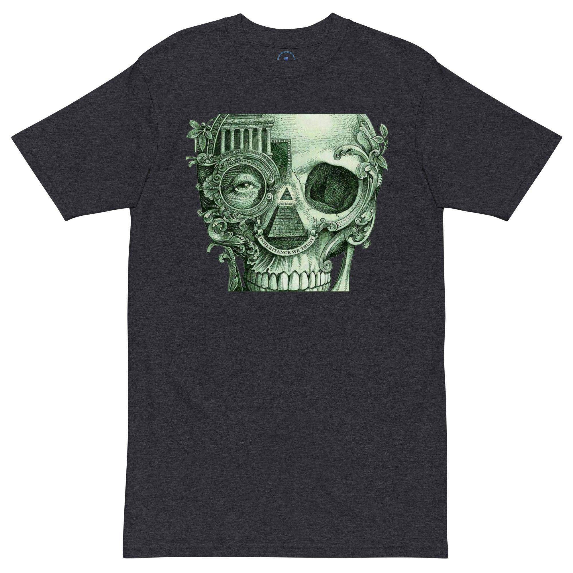 Money Skull Inheritance T-Shirt - InvestmenTees