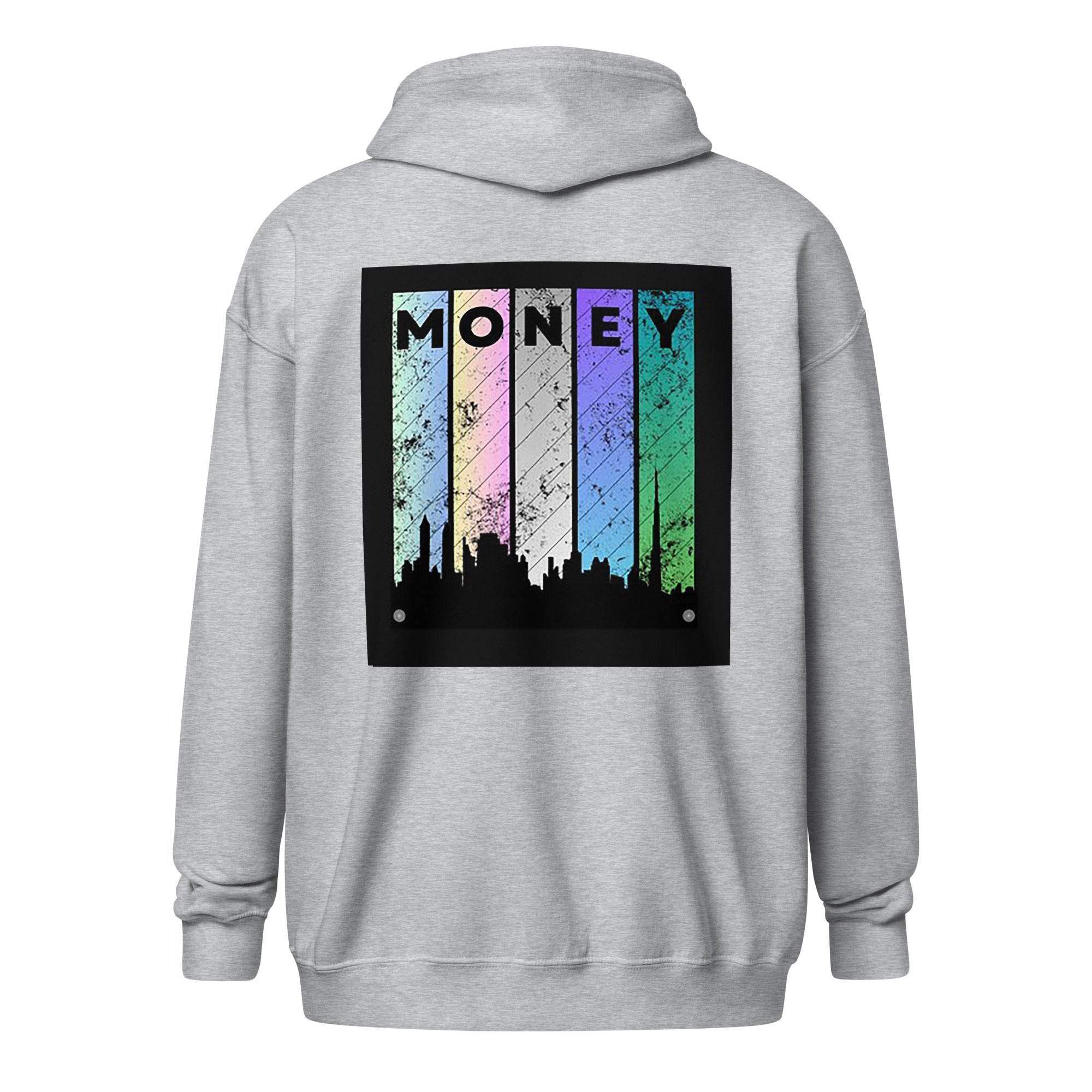 Money Zip Up Hoodie - InvestmenTees