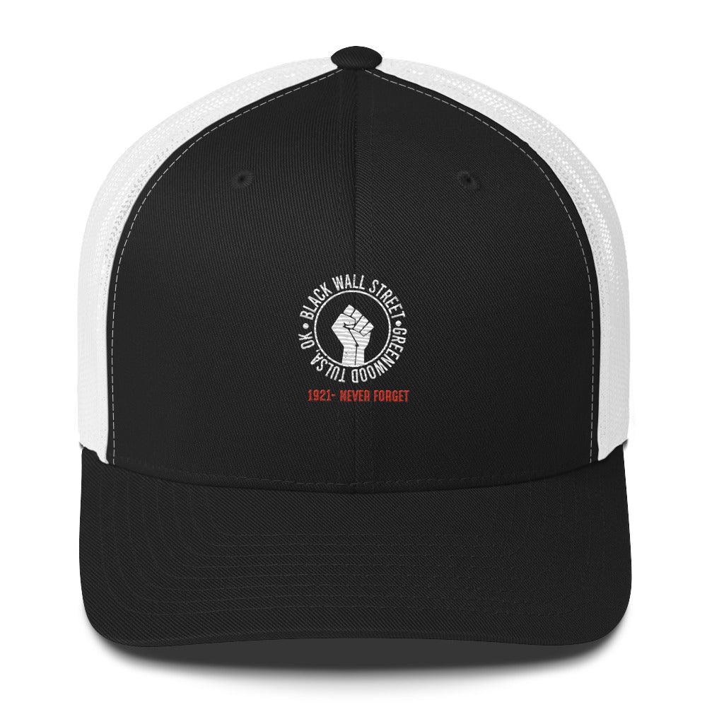 Never Forget Black Wall Street Trucker Cap - InvestmenTees