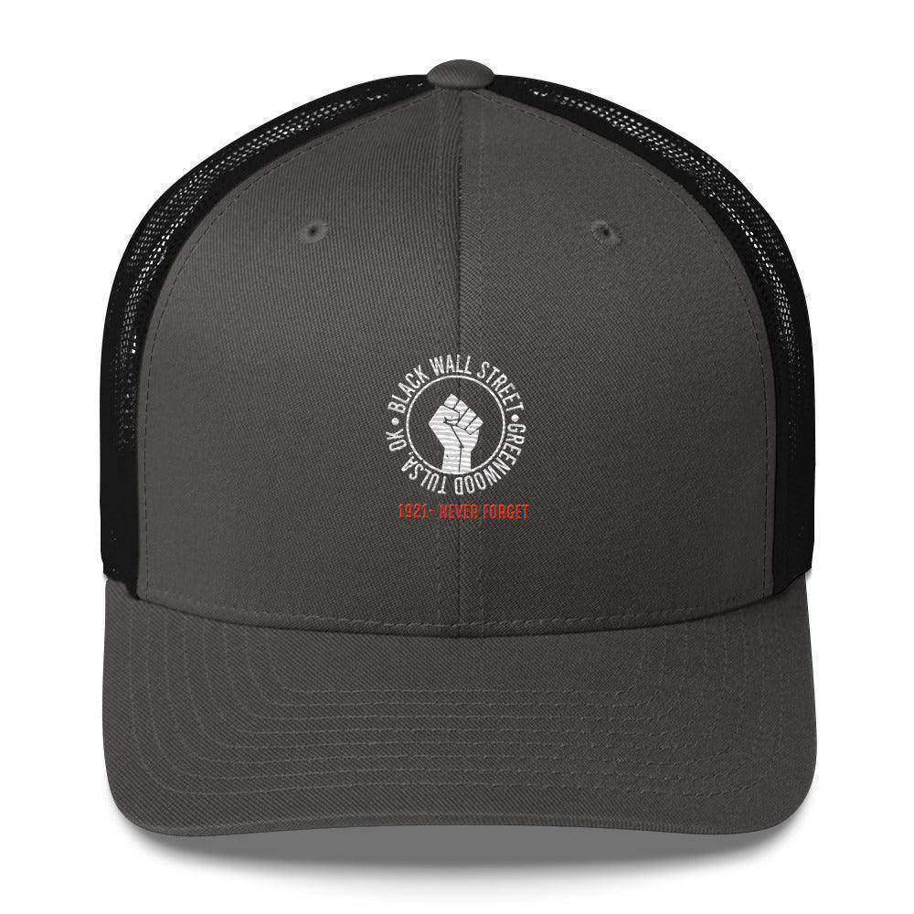 Never Forget Black Wall Street Trucker Cap - InvestmenTees