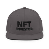 NFT Investor Snapback Hat - InvestmenTees