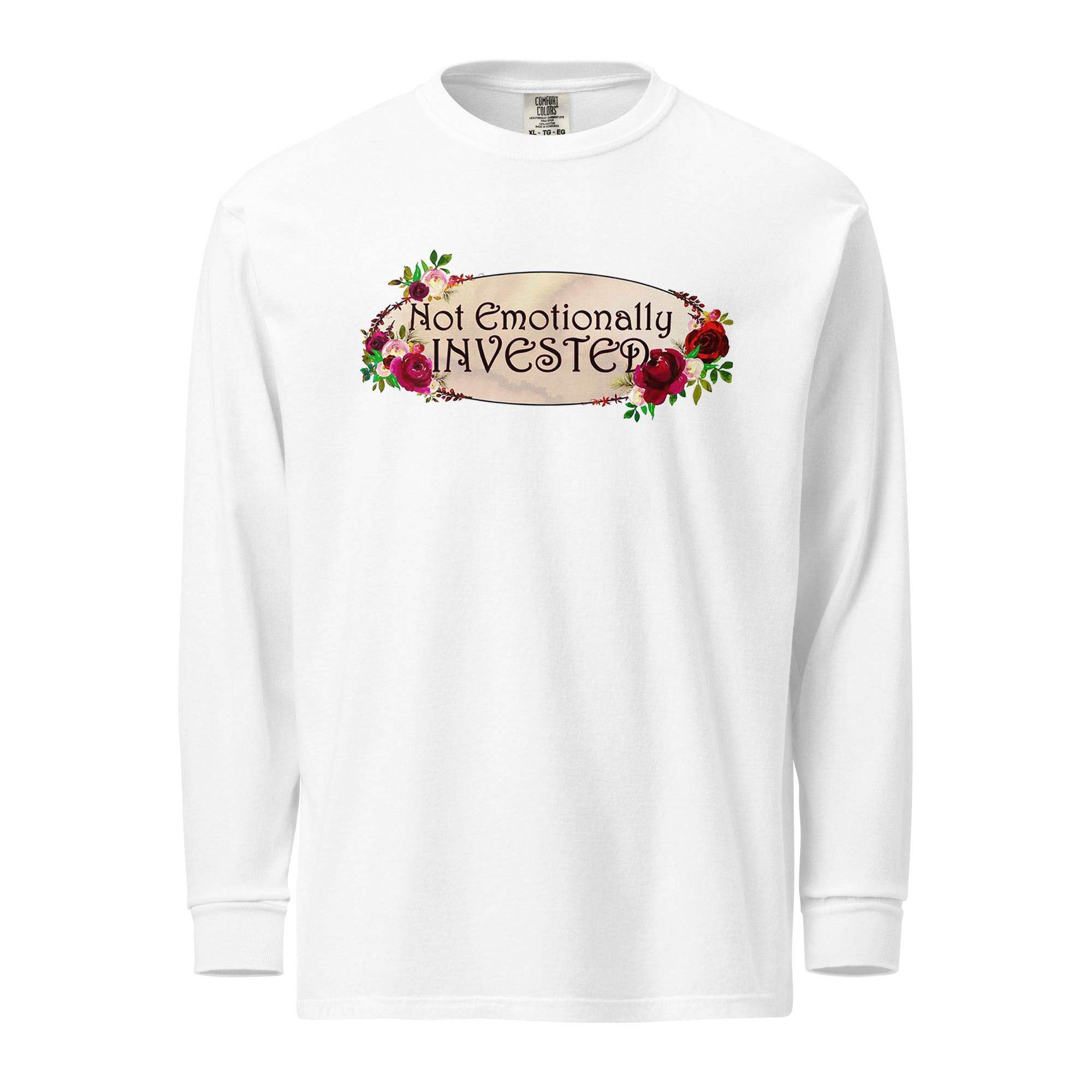 Not Emotionally Invested Long Sleeve T-Shirt - InvestmenTees