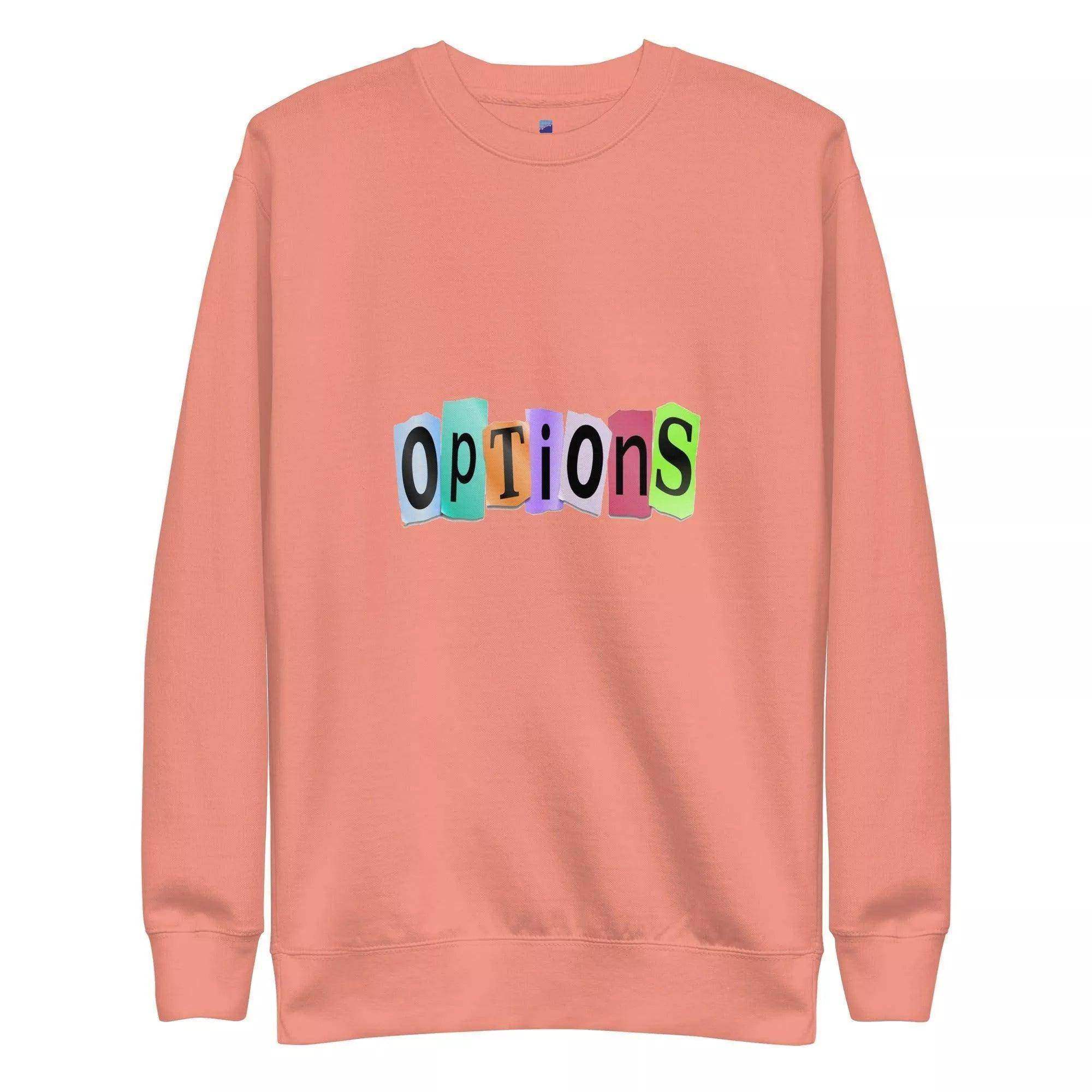 Options Sweatshirt - InvestmenTees