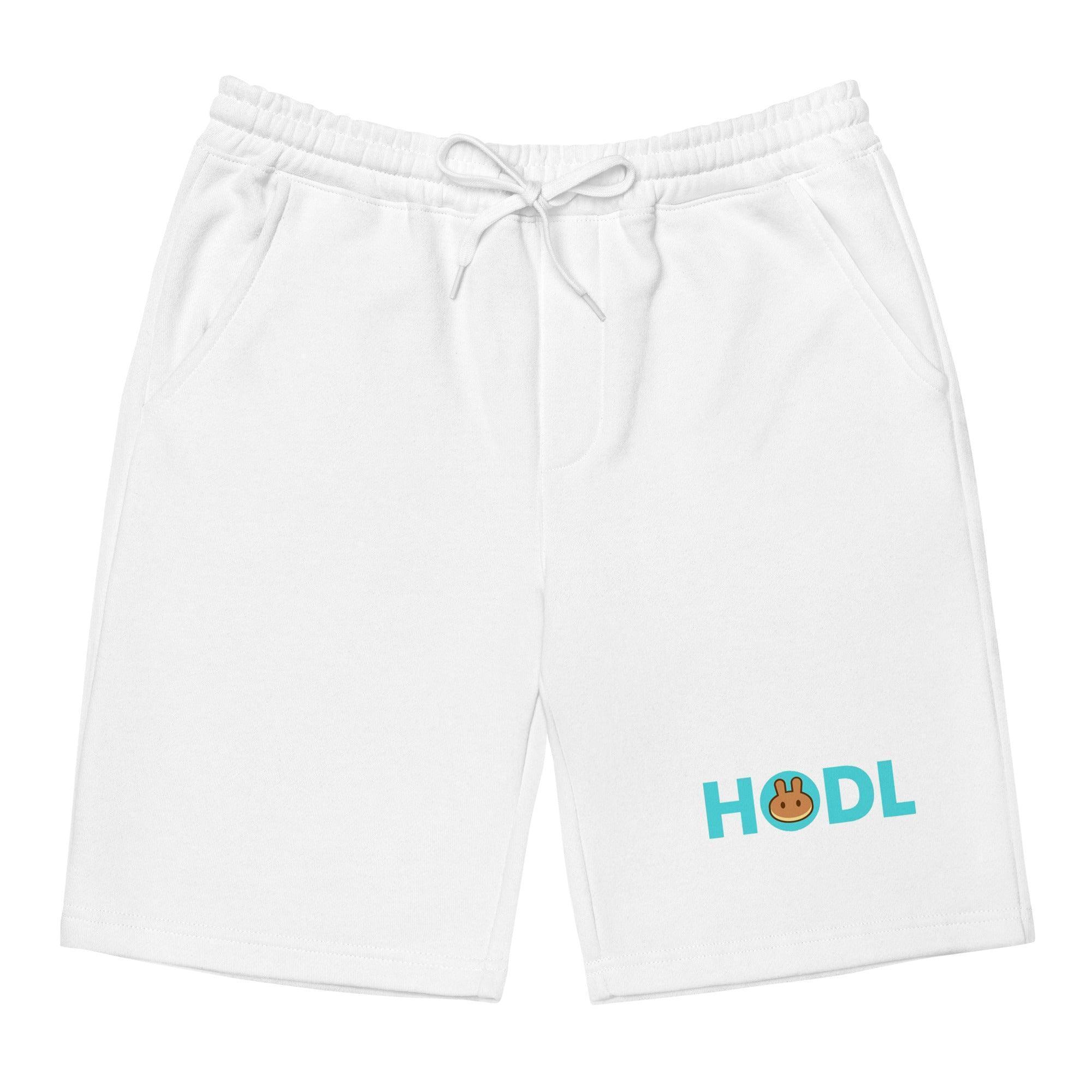 PancakeSwap | HODL Fleece Shorts - InvestmenTees