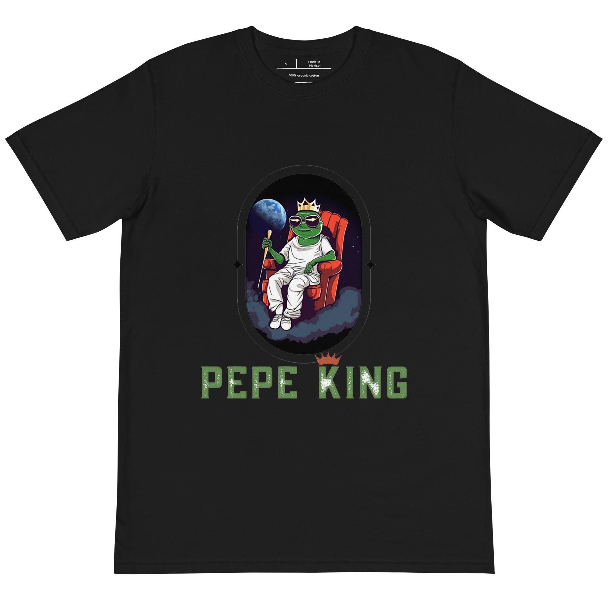 Pepe-King | Meme Coin T-Shirt - InvestmenTees
