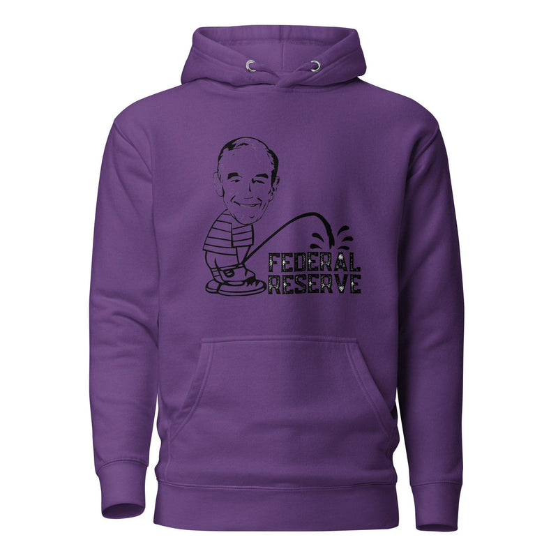 Pissing On Federal Reserve Pullover Hoodie - InvestmenTees