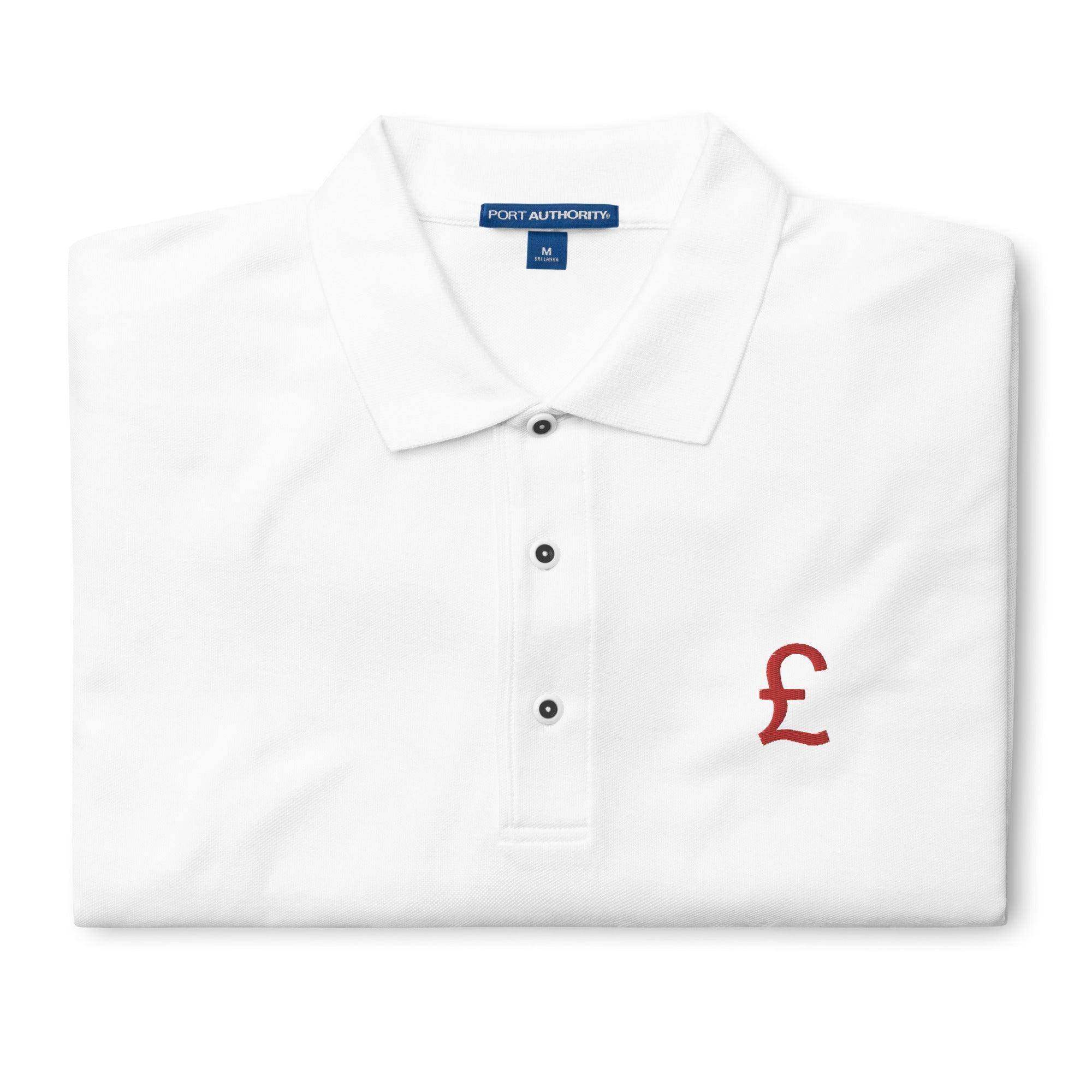 Pound Sterling Symbol Polo Shirt - InvestmenTees