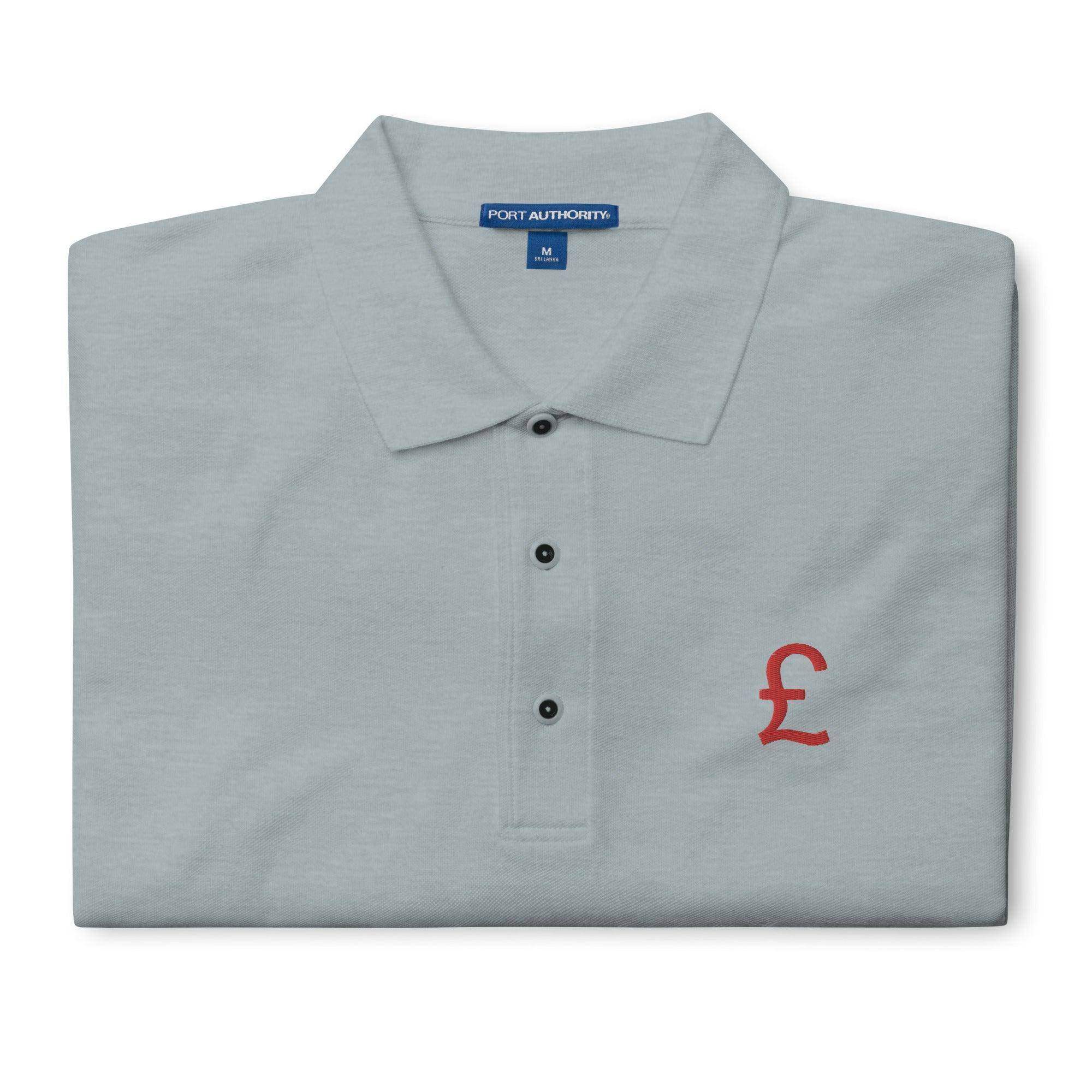 Pound Sterling Symbol Polo Shirt - InvestmenTees