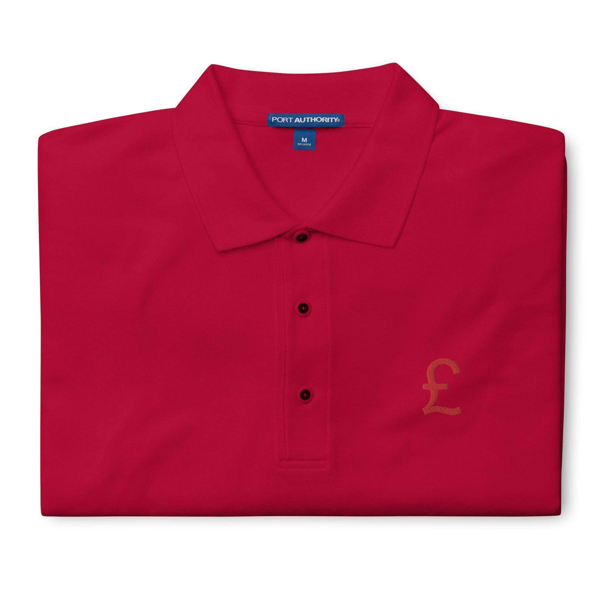 Pound Sterling Symbol Polo Shirt - InvestmenTees