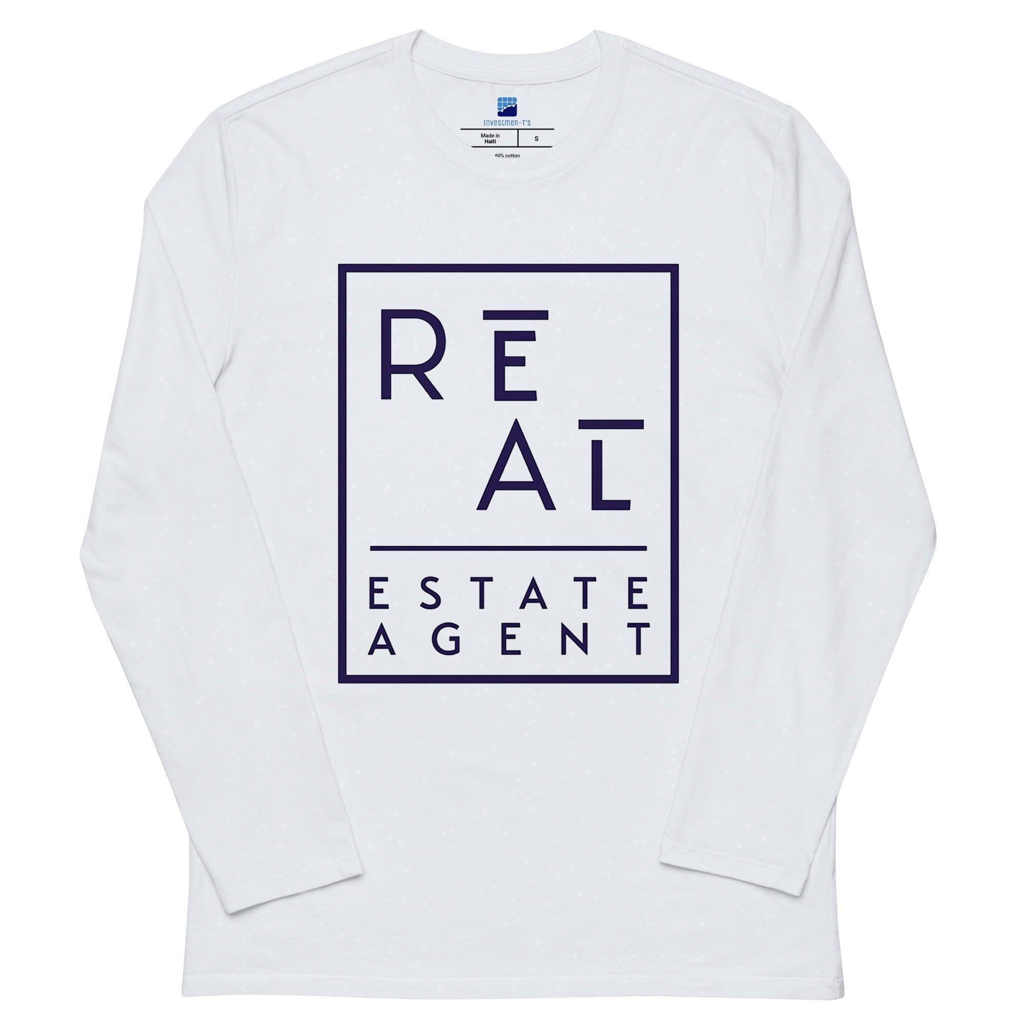 Real Estate Agent Long Sleeve T-Shirt - InvestmenTees