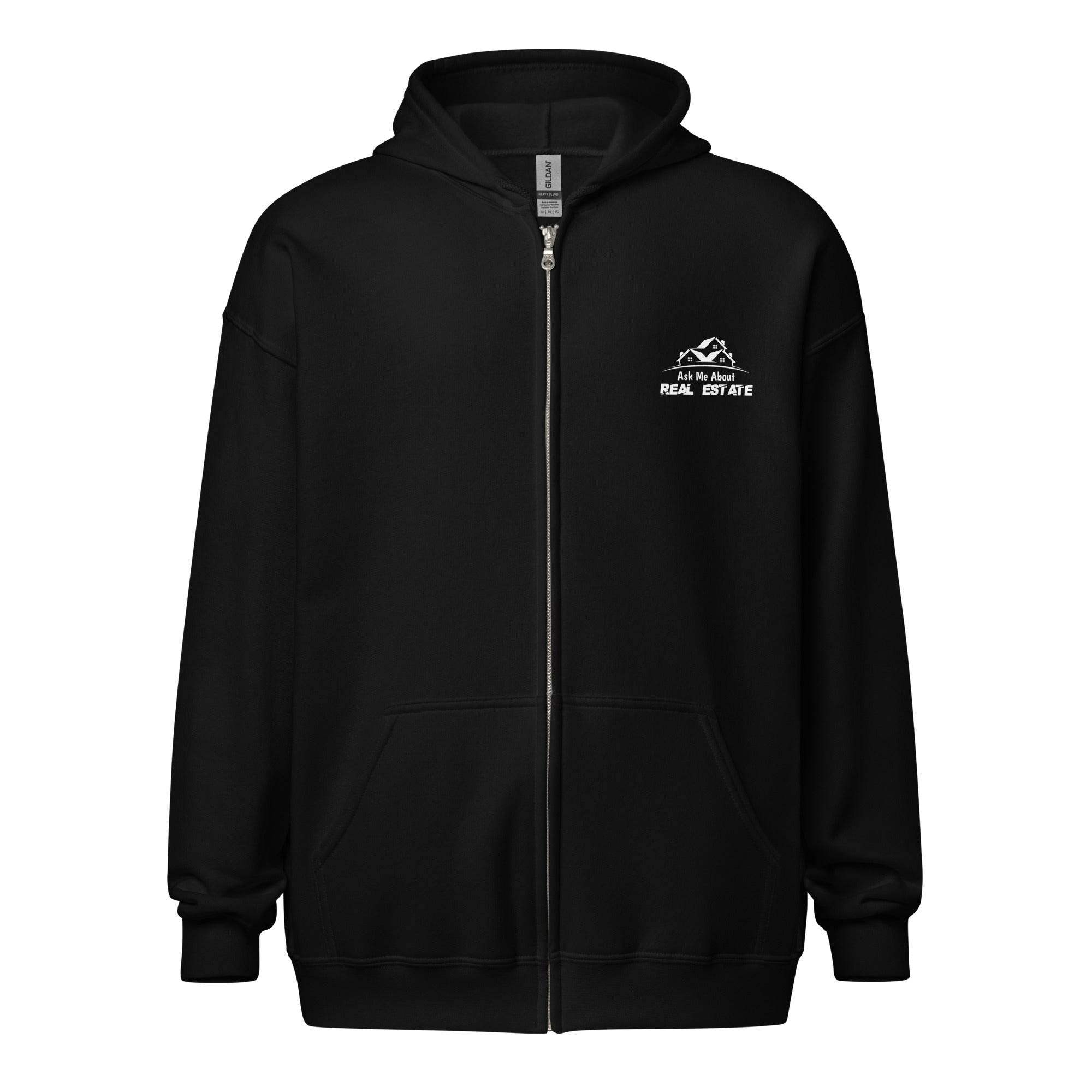 Rentier Investor Zip Up Hoodie - InvestmenTees